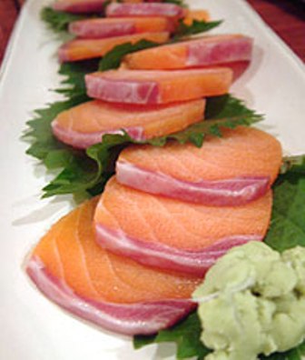 日本美食 食材 三文鱼，鲑鱼的日本乡土料理 ルイベ 图
