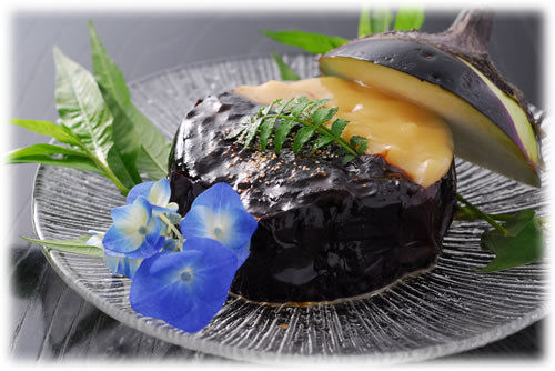 日本料理 日本美食-食材：茄子 田乐 田楽